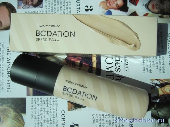 Tony Moly BCDation SPF30 PA++ BB, CC кремы и праймер