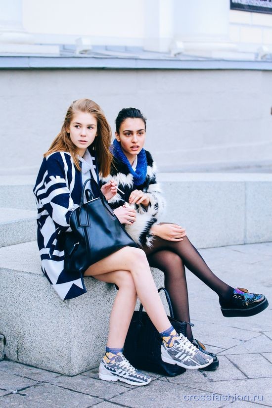 Srteet fashion на MBFW Россия октябрь 2015: День первый и день пятый
