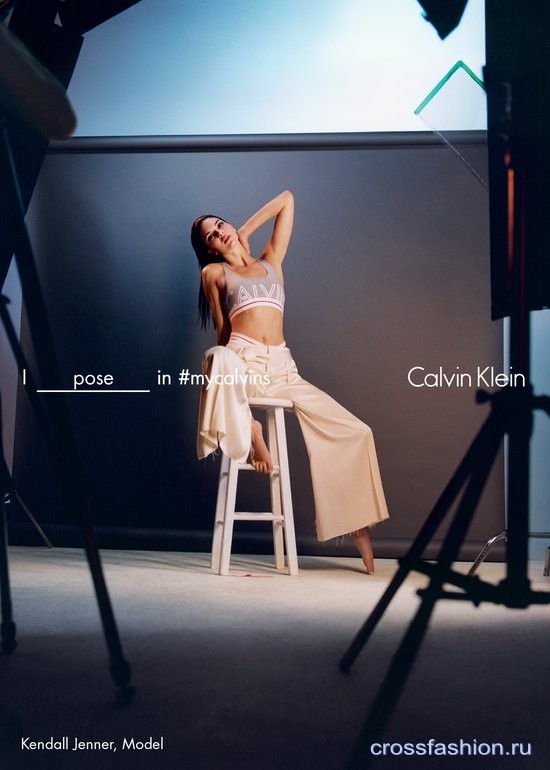 Кендалл Дженнер  в рекламной кампании Calvin Klein весна 2016