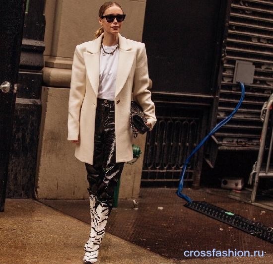 Street style Недели моды в Нью-Йорке, февраль 2020 и немного про оверсайз