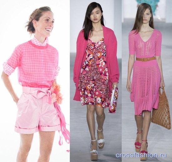 Модные цвета весна-лето 2017 — все оттенки розового