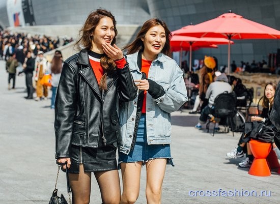 Мода Южной Кореи: Street Style Недели моды в Сеуле, март 2017