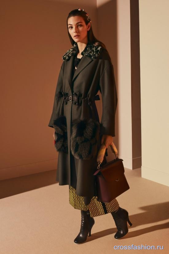 Fendi коллекция pre-fall осень-зима 2017-2018