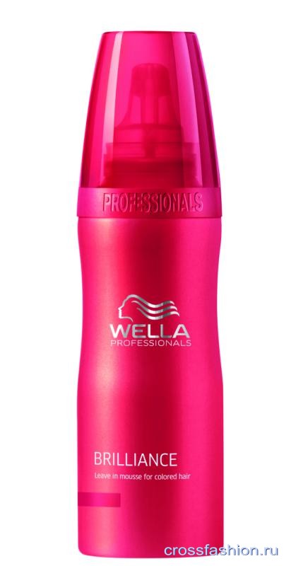 Мусс-уход для окрашенных волос Brilliance от Wella Professionals