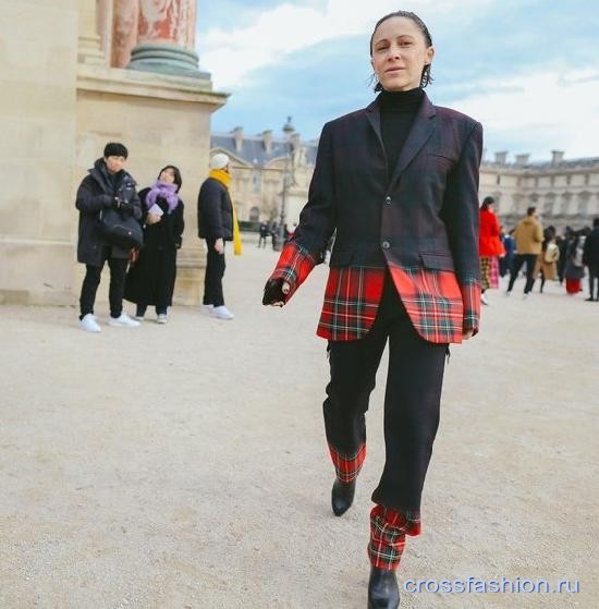 Street style Недели мужской моды в Париже, январь 2020