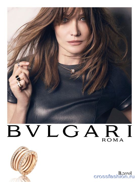 Карла Бруни в новой рекламной кампании Bulgari