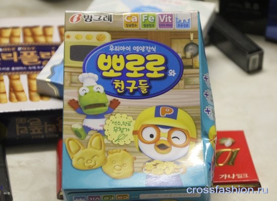 Печенье Пороро Южная Корея