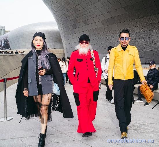 Стрит стайл Недели моды в Сеуле, сезон осень-зима 2023-2024