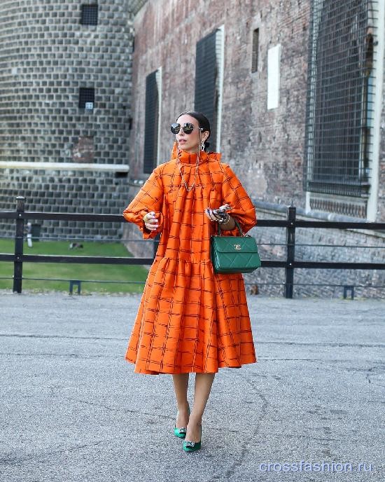 Street style Недели моды в Милане, сентябрь 2020