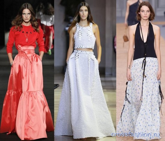 Модные юбки весна-лето 2016: тенденции, актуальные модели, принты и материалы
