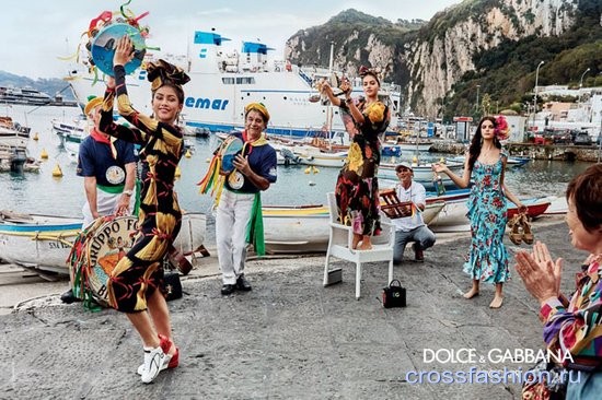 Dolce&Gabbana рекламная кампания весна-лето 2017