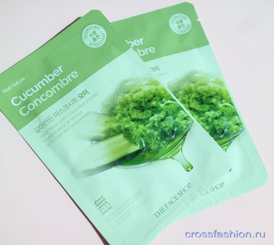 Real Nature Mask Cucumber от фирмы TheFaceShop