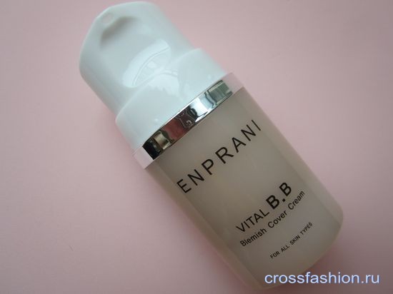 Vital BB Cream Enprani отзыв и свотчи