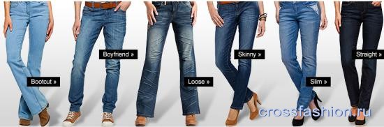 Как модно носить джинсы зимой? Примеры с подиума и коллекций бюджетных марок 