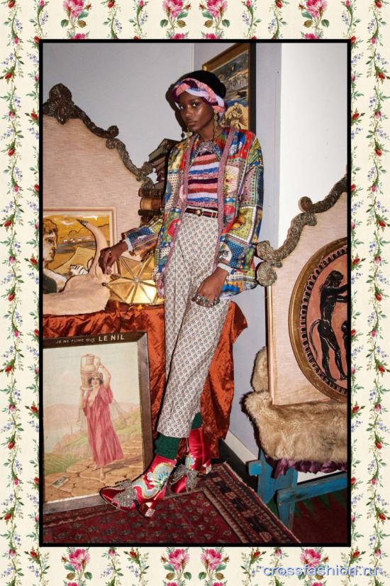 Gucci коллекция pre-fall осень-зима 2017-2018