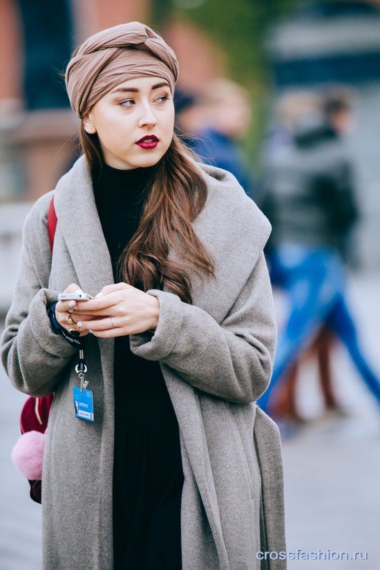 Street Style на Неделе моды Mercedes-Benz Fashion Week Russia октябрь 2015 День четвертый