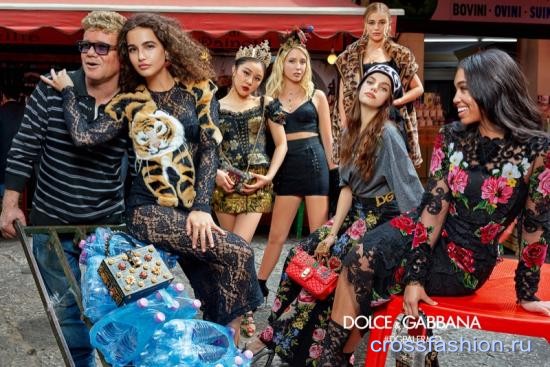 Dolce&Gabbana рекламная кампания осенне-зимней коллекции 2017-2018