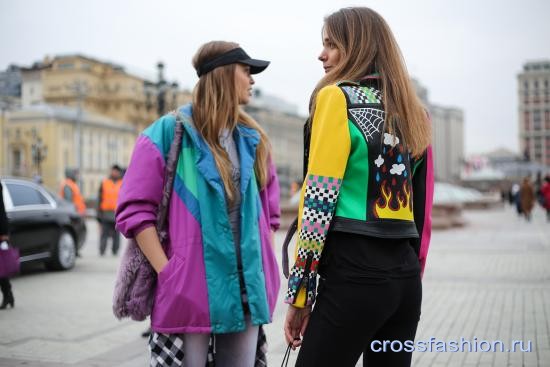 Street style первого дня недели моды в Москве, 13 октября 2016