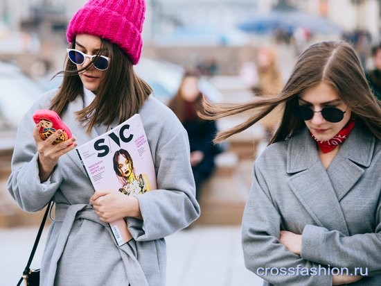 Street style третьего дня московской Недели моды Mersedes Benz Fashion Week март 2016