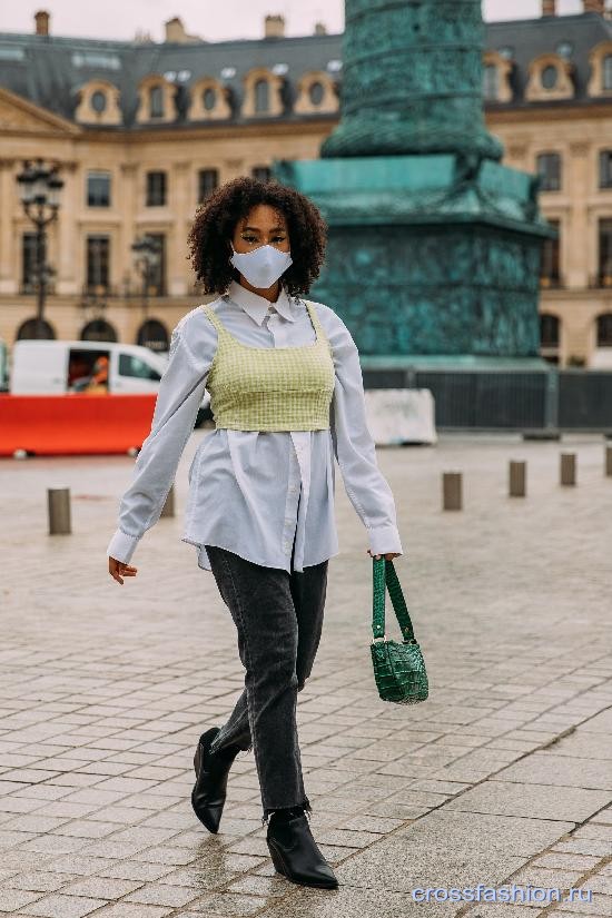 Paris street style ss 2021 106