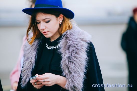 Street Style на Неделе моды Mercedes-Benz Fashion Week Russia октябрь 2015 День четвертый