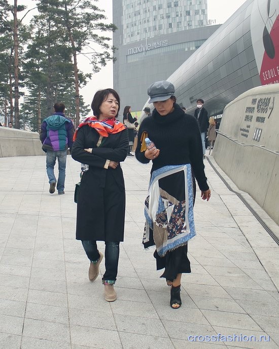 Street style Seoul Fashion week, march 2019. Стрит стайл Недели моды в Сеуле, день первый