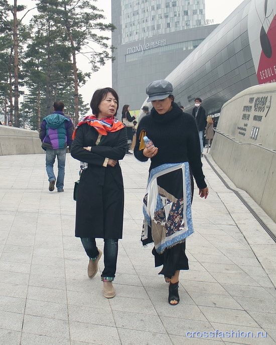Street style Seoul Fashion week, march 2019. Стрит стайл Недели моды в Сеуле, день первый