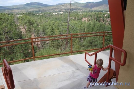 "Nature center" в городе Лос Аламос, штата Нью-Мексико