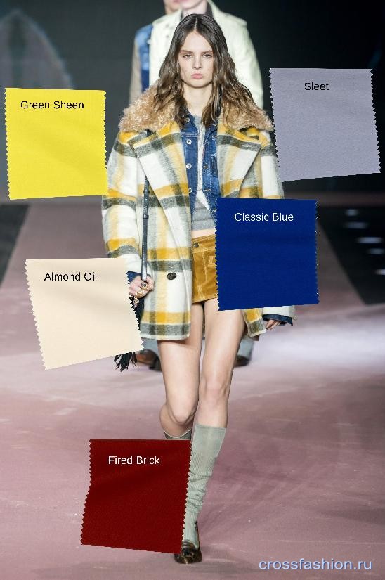 Модные сочетания цветов осень-зима 2020-2021: нью-йоркская палитра Pantone