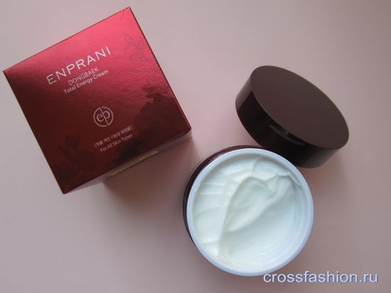 Enprani Dongbaek Total Energy Cream Увлажняющий крем для всех типов Энпрани