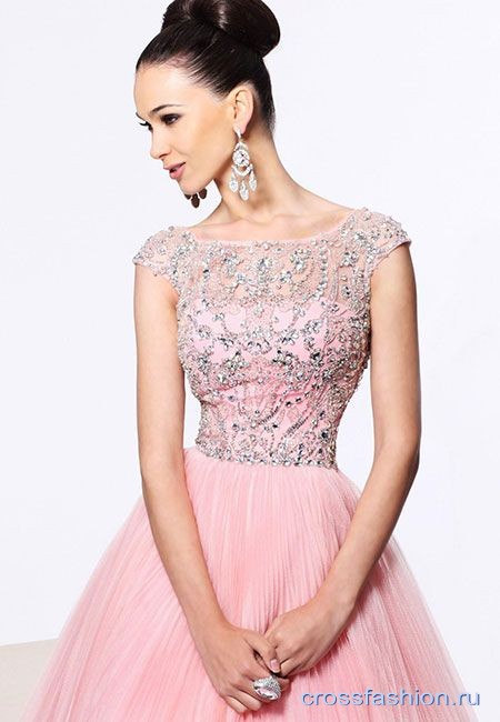 cf Вечернее платье Sherri Hill 2984 back