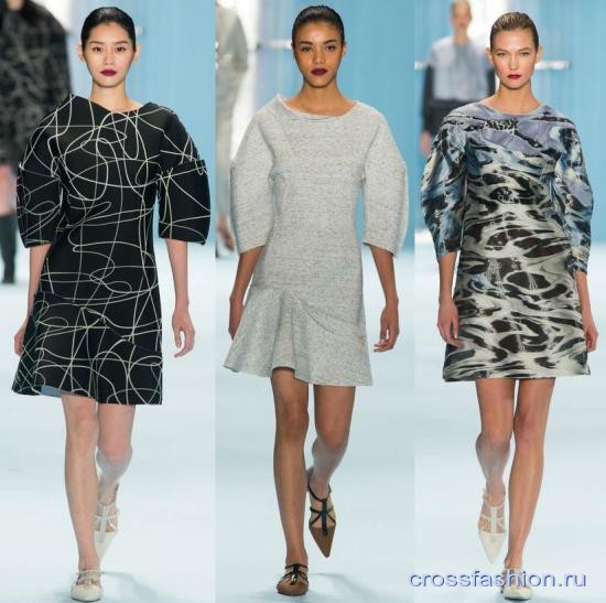Модные платья осень-зима 2015-2016 Каролина Херрера
