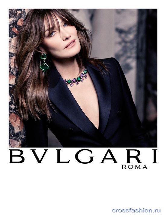 Карла Бруни в новой рекламной кампании Bulgari