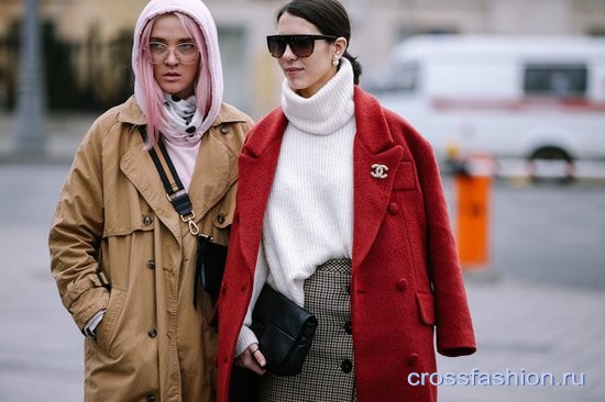 Street style московской Недели моды октябрь 2017: День пятый