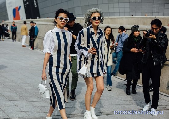 Мода Южной Кореи: Street Style Недели моды в Сеуле, март 2017