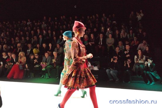 Показ Зайцева на Mercedes-Benz Fashion Week Russia октябрь 2015