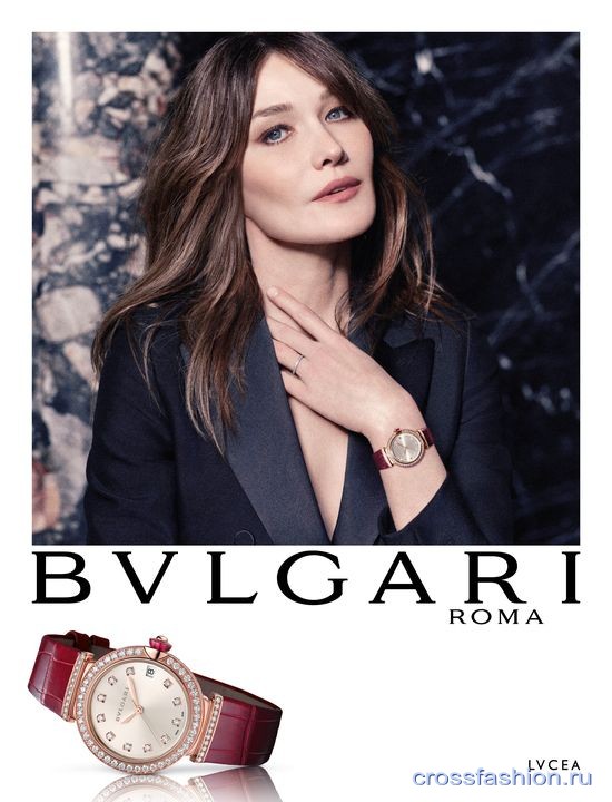 Карла Бруни в новой рекламной кампании Bulgari