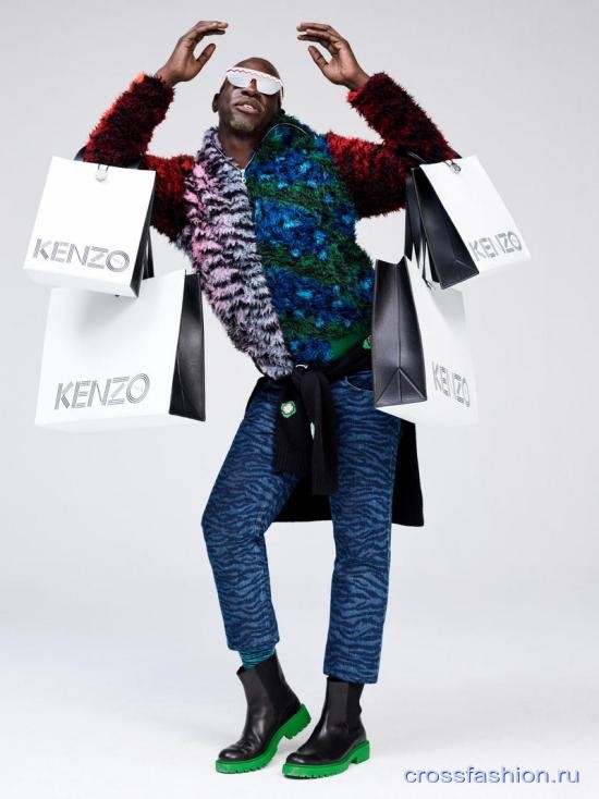 Лукбук коллаборации Kenzo и H&M