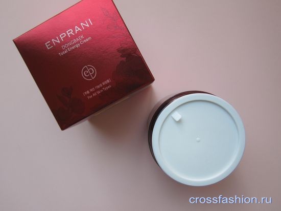 Enprani Dongbaek Total Energy Cream Увлажняющий крем для всех типов Энпрани