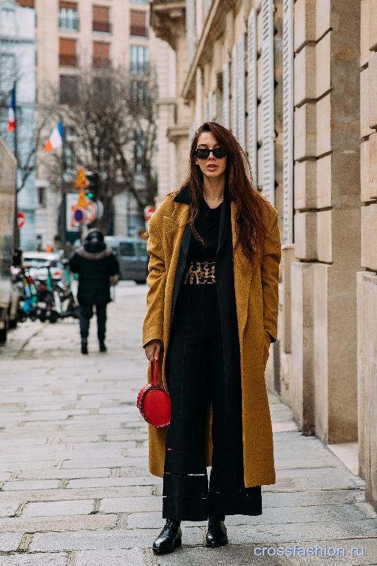 Street style Недели высокой моды в Париже, январь 2021