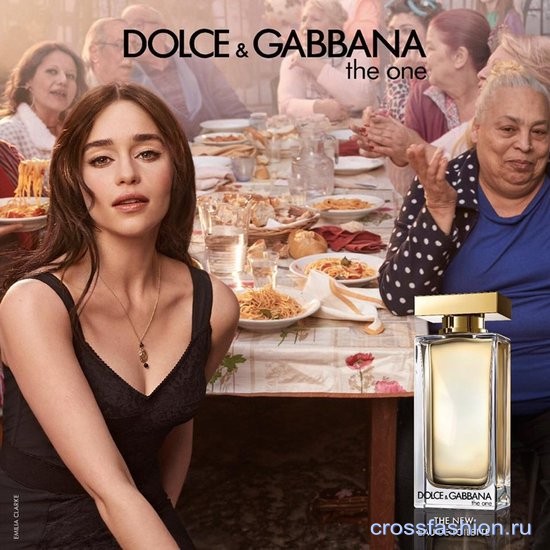 Эмилия Кларк в рекламе аромата Dolce&Gabbana The One