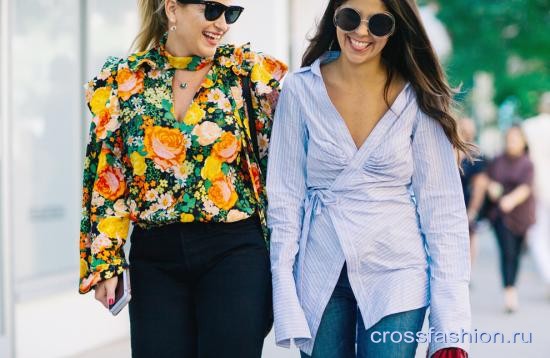 Street Style Нью-Йоркской Недели моды, сентябрь 2016