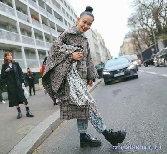 Street style Недели мужской моды в Париже, январь 2020