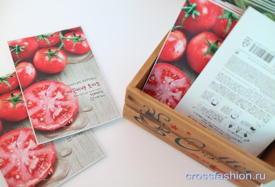 Real Nature Mask Sheet Tomato Маска на тканевой основе с томатом