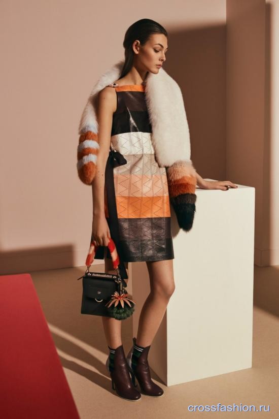 Fendi коллекция pre-fall осень-зима 2017-2018