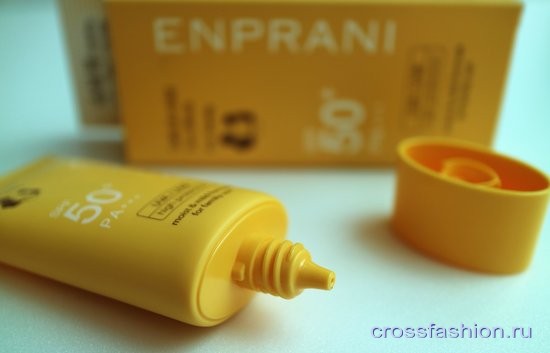 Enprani Safe&mild Sun Block for Famili SPF 50+PA+++ солнцезащитный крем отзыв