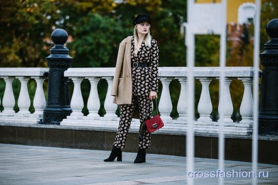 Street style московской Недели моды октябрь 2017: День пятый