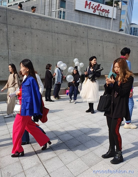 Seoul Fashion Week ss 2020: street style, день второй