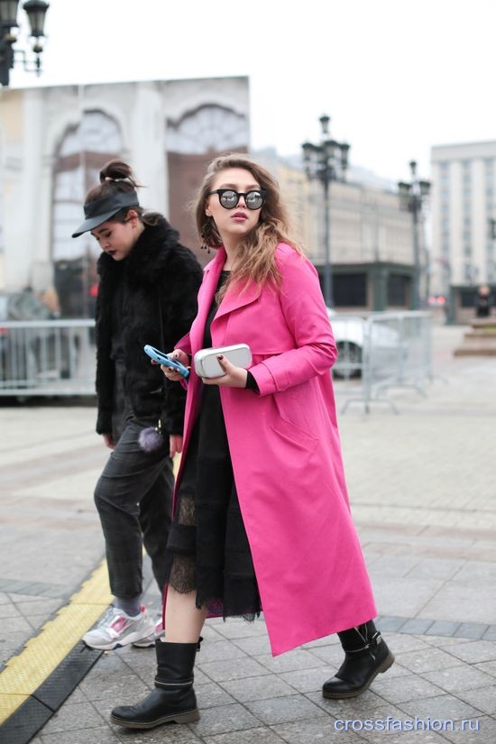 Street Style на Неделе моды Mercedes-Benz Fashion Week Russia октябрь 2015 День четвертый