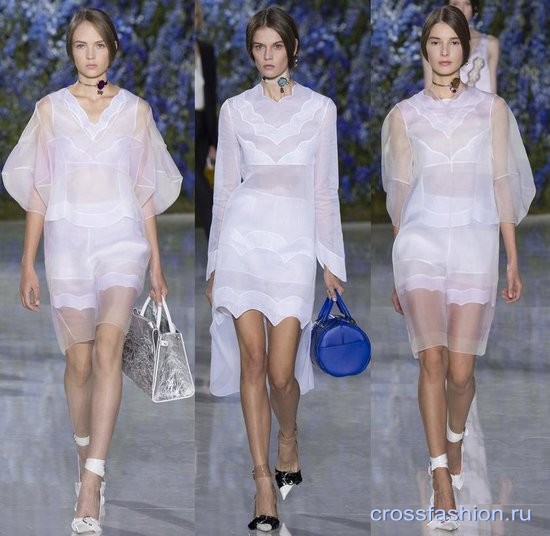 Модные романтичные платья весна-лето 2016